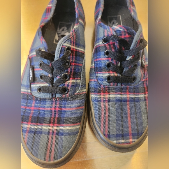 Plaid Unisex Vans Size 7.5 Women's 6 Men's - Picture 3 of 9